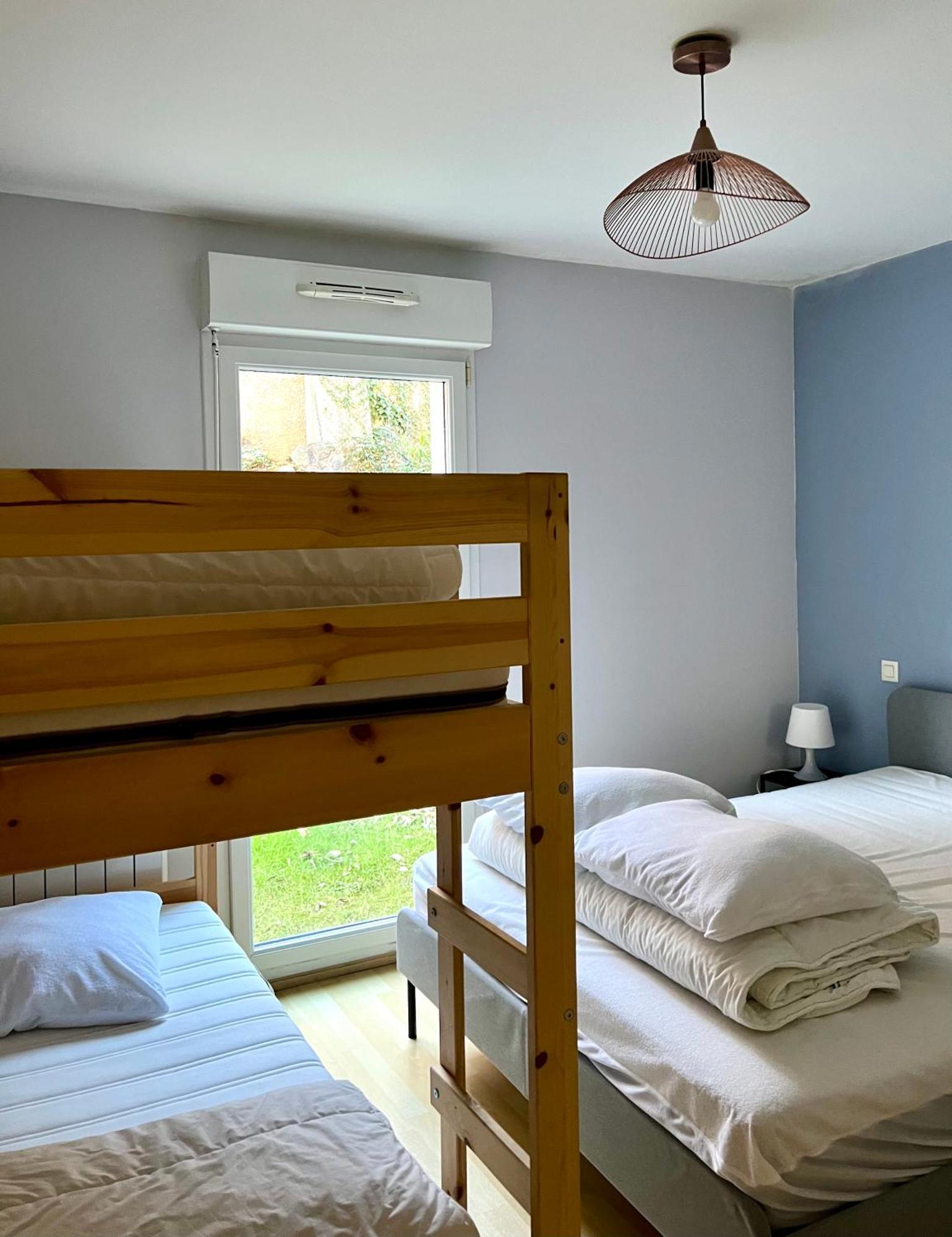 Villa Louise - Appartement Spacieux Proche Digue Avec Jardin 维姆勒 外观 照片